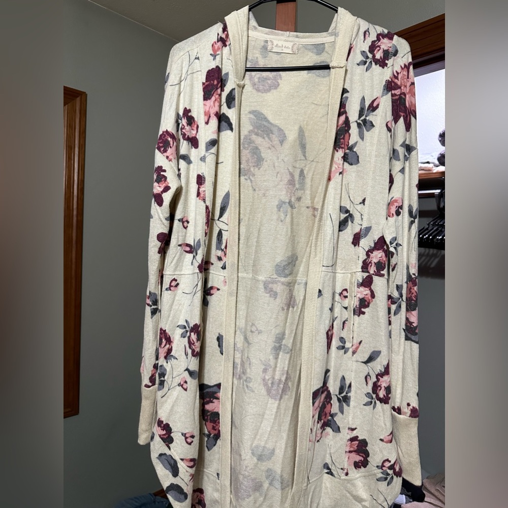 Floral cardigan